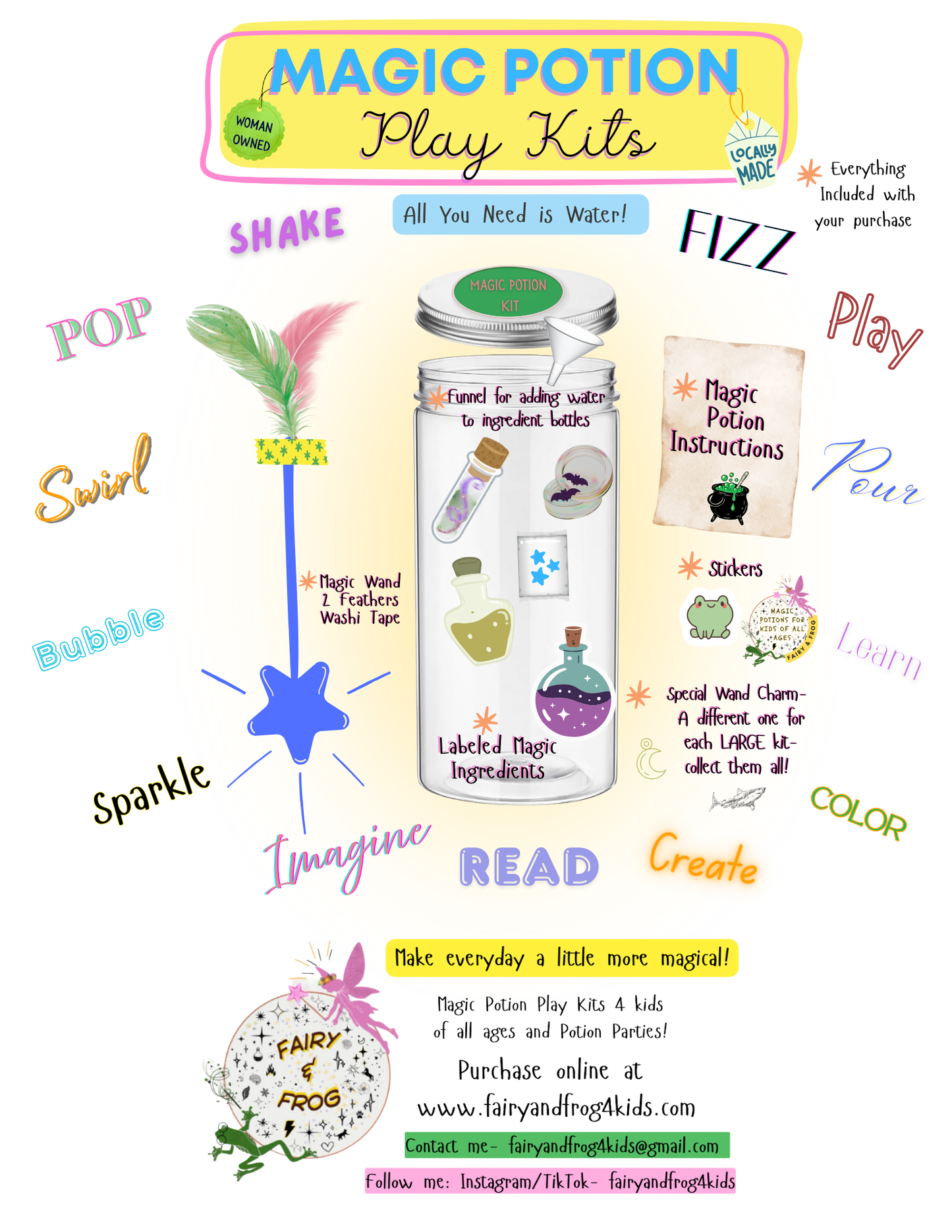 Do You Want To Build A Snowman Magic Mini Potion Kit