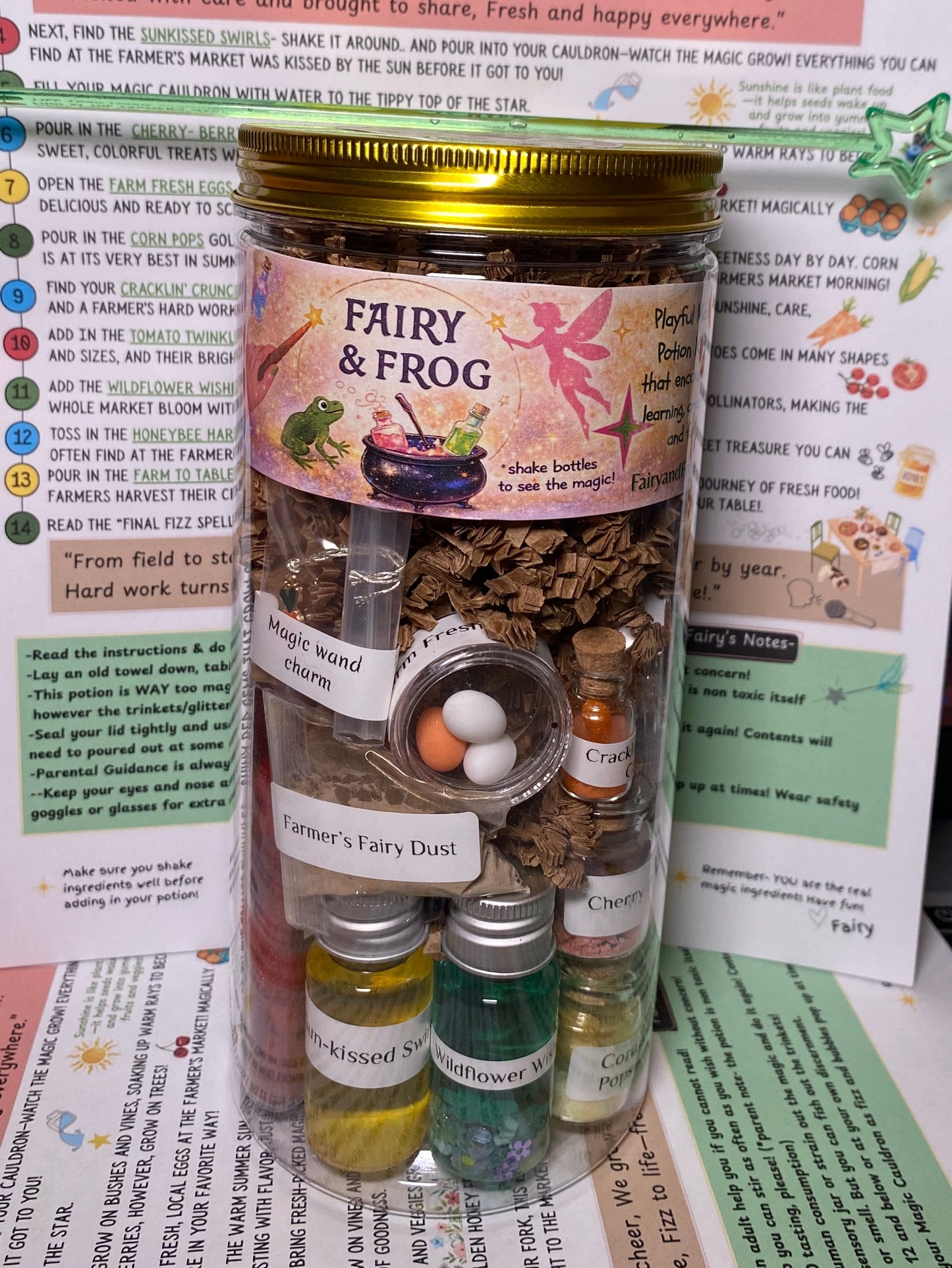 Fizzy Farmer’s Market Magic Potion Kit