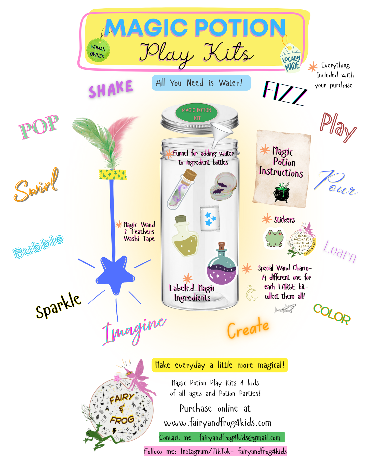 Love Bug Magic Potion Kit